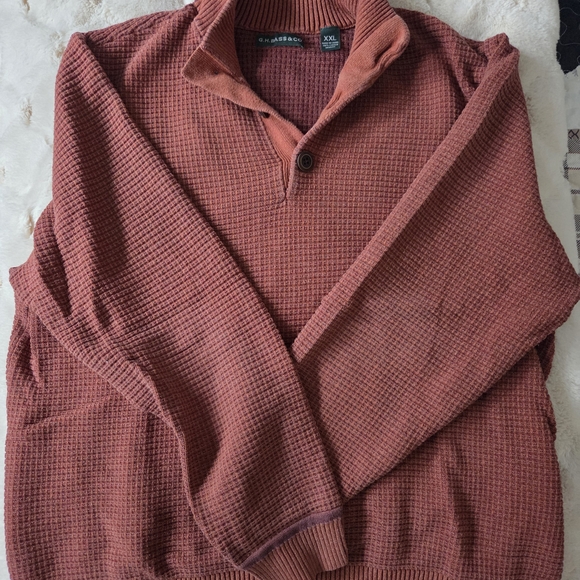 G.H. Bass & Co. Other - G.H. Bass & Co. Men's Brick Zip Up Sweater